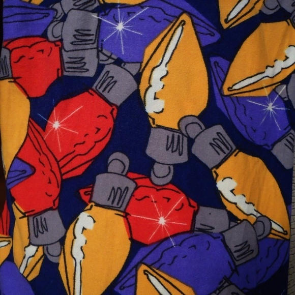 💥 SALE 💥 LULAROE T&C 12-22 CHRISTMAS LEGGINGS - Picture 5 of 7